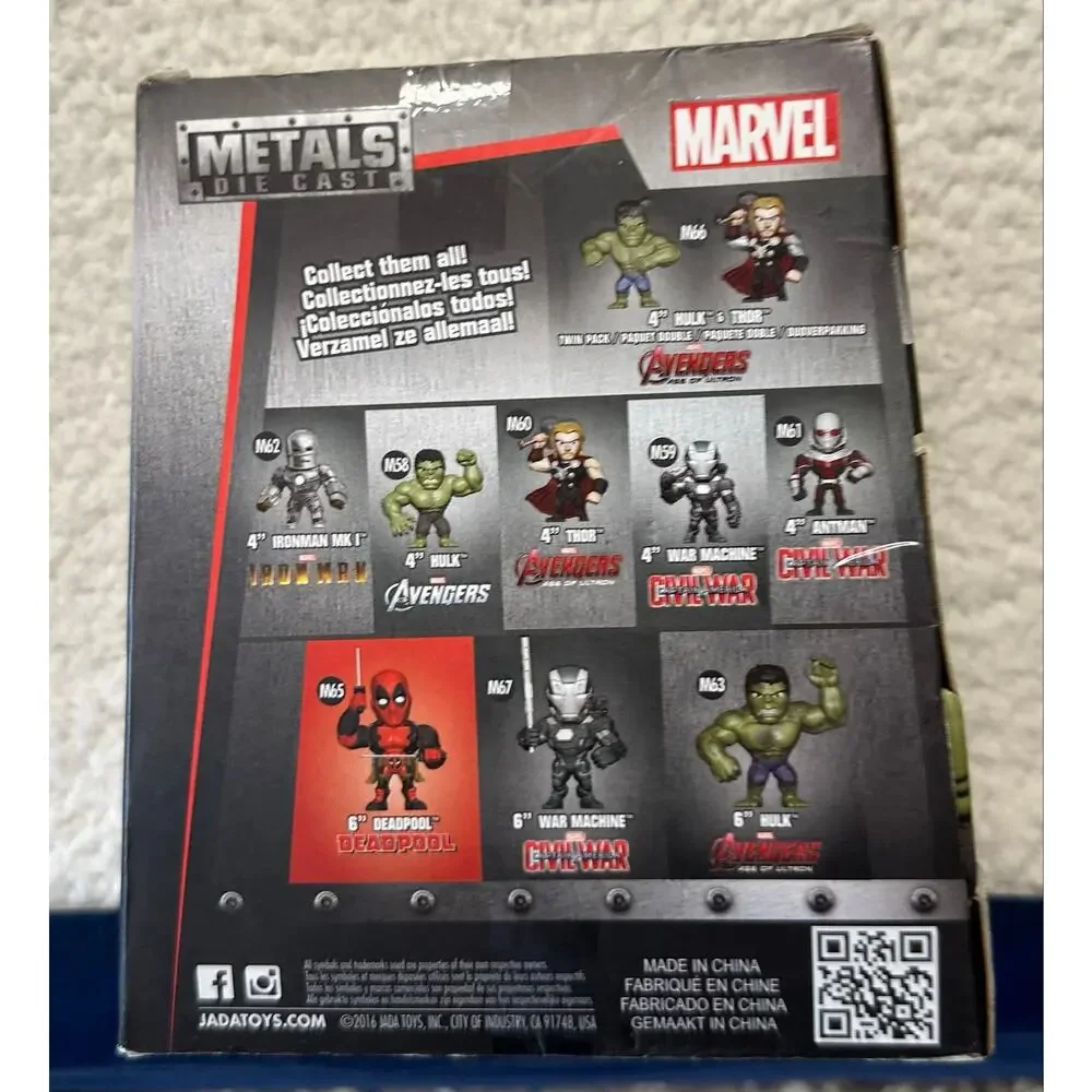 New Jada Metals Die Cast Marvel Avengers Age Of Ultron HULK M58 6